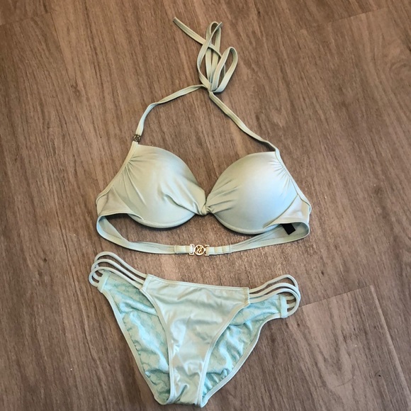 Victoria's Secret Other - Light baby blue Victoria’s Secret push up bikini